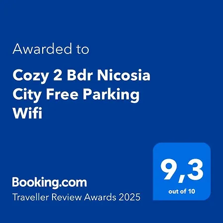 Theo 202 - Cozy 2 Bdr Nicosia Free Parking & Wi-Fi * Nicosia
